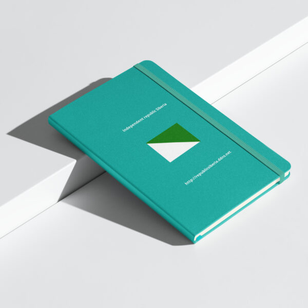 Hardcover bound notebook