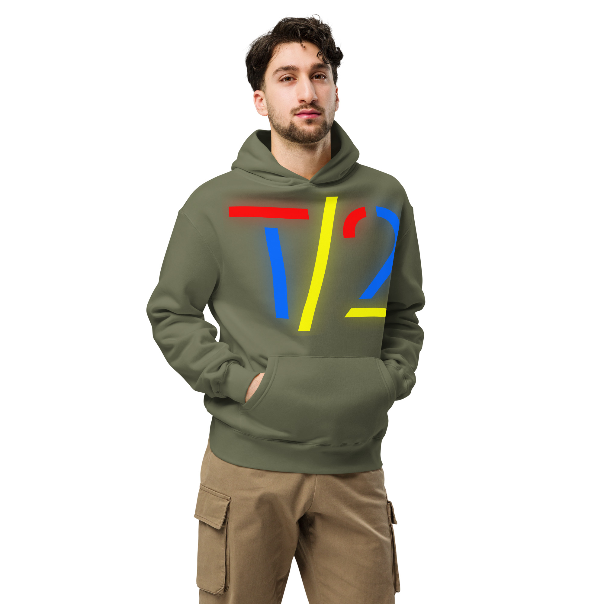 Unisex oversized hoodie T2 Linux Fan — изображение 16