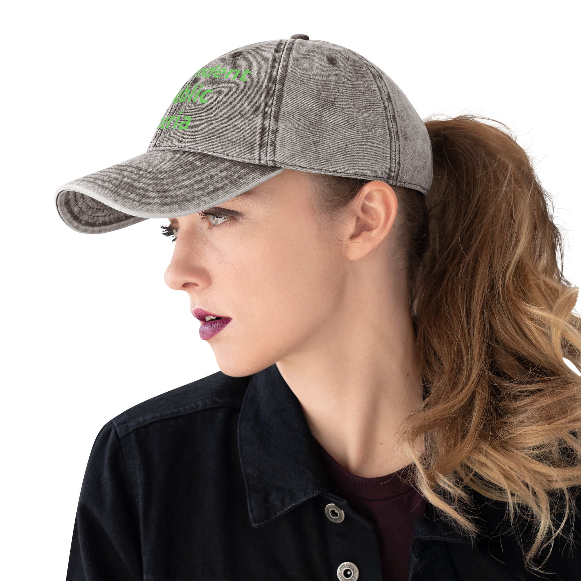 Vintage Cotton Twill Cap — изображение 11